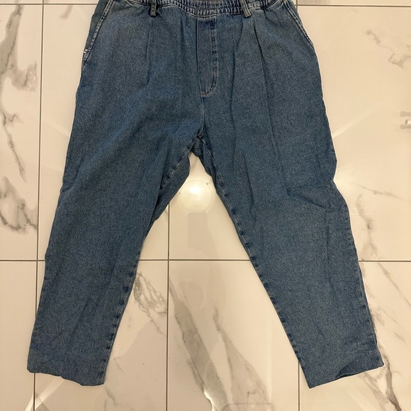 Blue Zara Jean Joggers - Picture 2 of 4